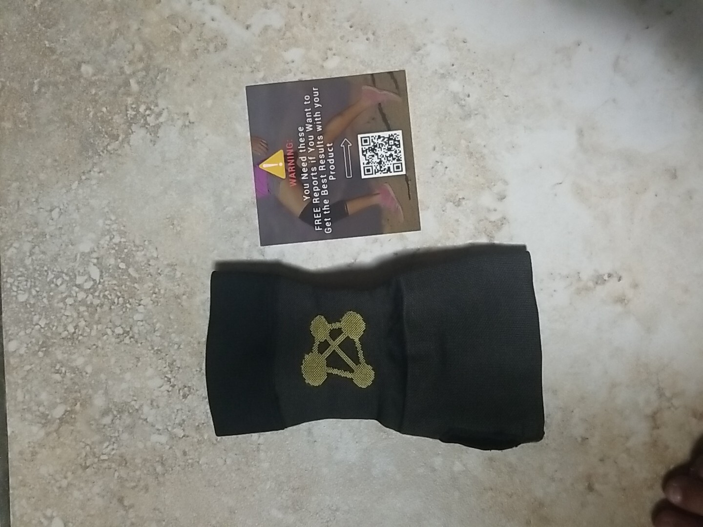CopperJoint Wrist Sleeve Compression Garment Unisex Black 1 PC (Left, Large)