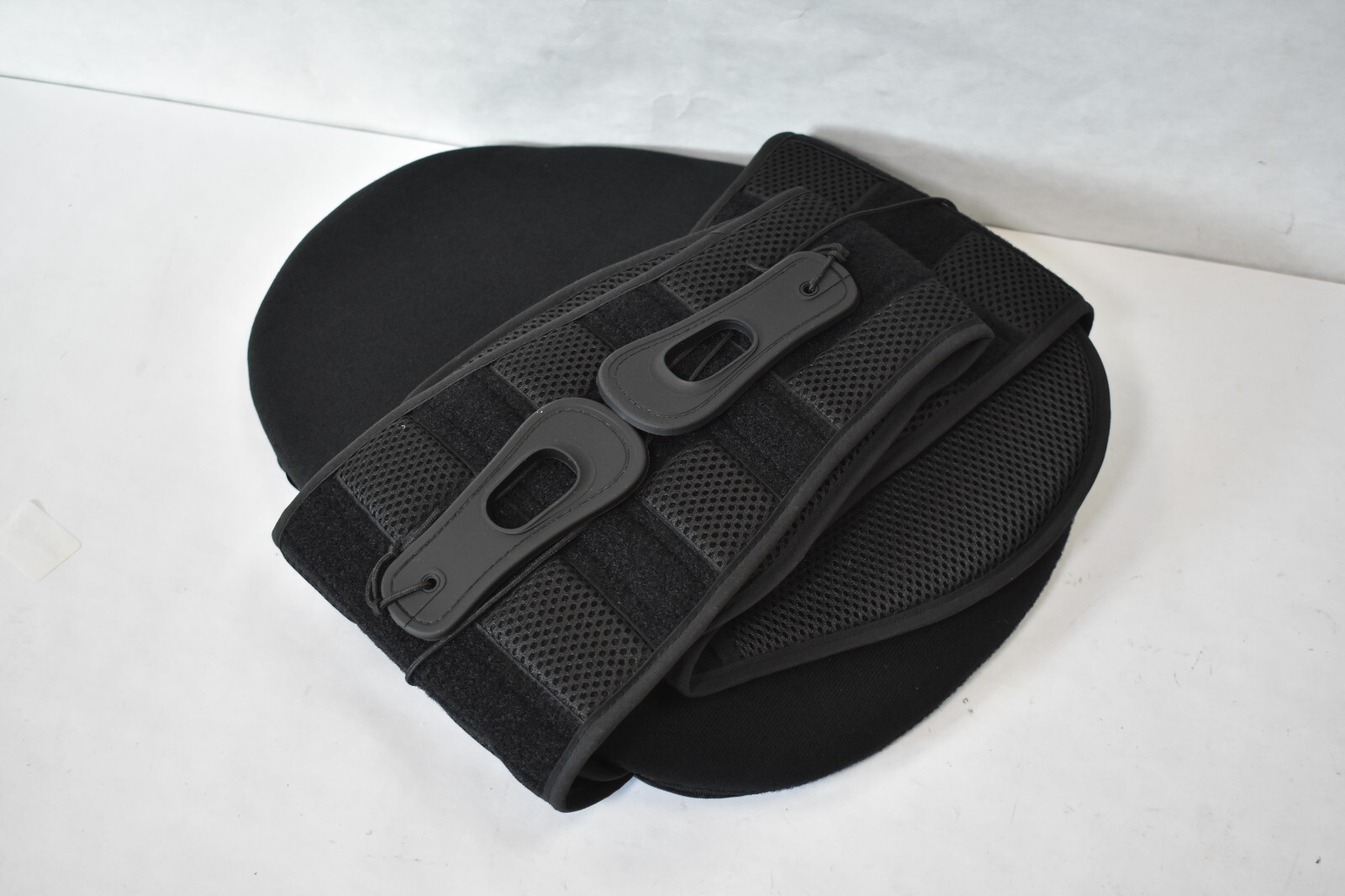 ISO Preferred Lumbar Back Brace VI ISO-BA206 Black Patient Care Posterior Panel