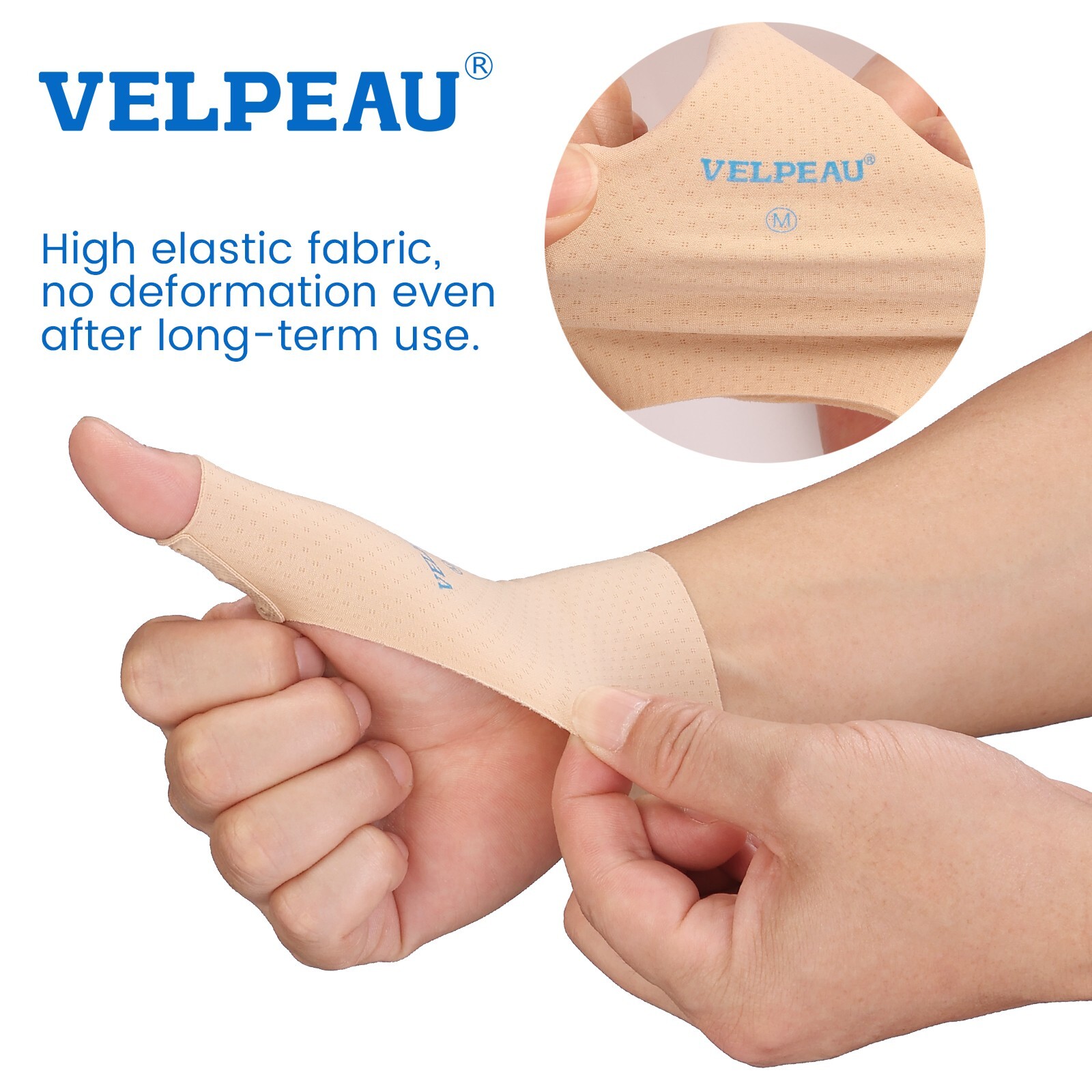 1Pair Thumb Brace Support Wrap Strap Wrist Glove Sleeve Joint Relief Arthritis M