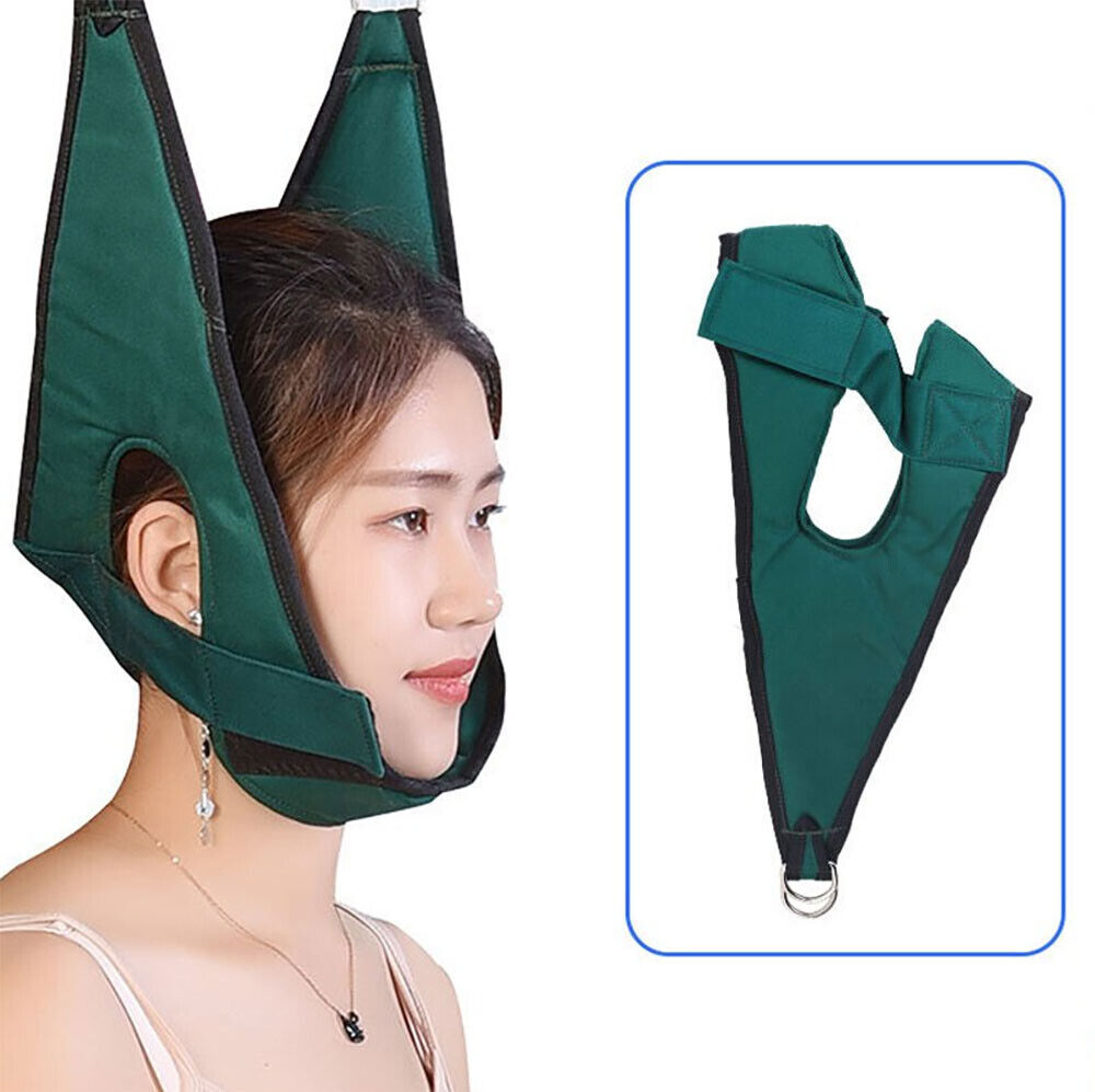 Hanging Neck Stretcher Cervical Traction Device Head Brace Support Pain Relief