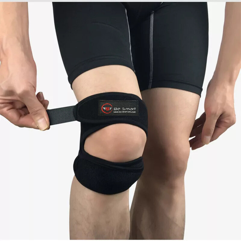 US Knee Support Patella Stabilizer Strap Band Tendon Brace Pain Sports Gym Joint