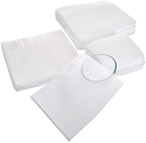60 Pack Foam Pouches, 3 Sizes Thick Cushion Wrap Pouches Foam Wrap Sheets Packin