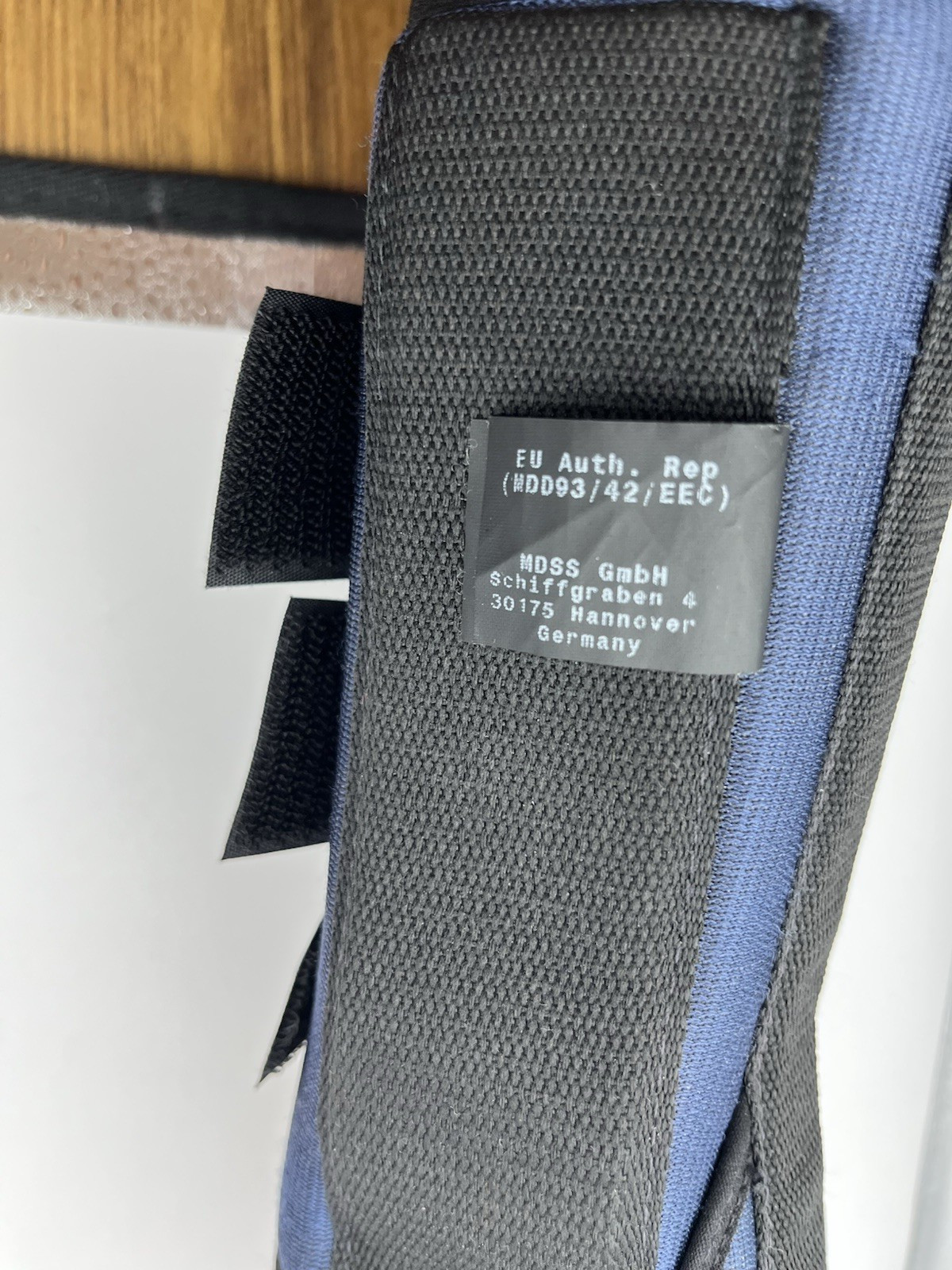 Bird & Cronin Premier Wrist Brace Medium Blue Support Carpal Tunnel LEFT Hand