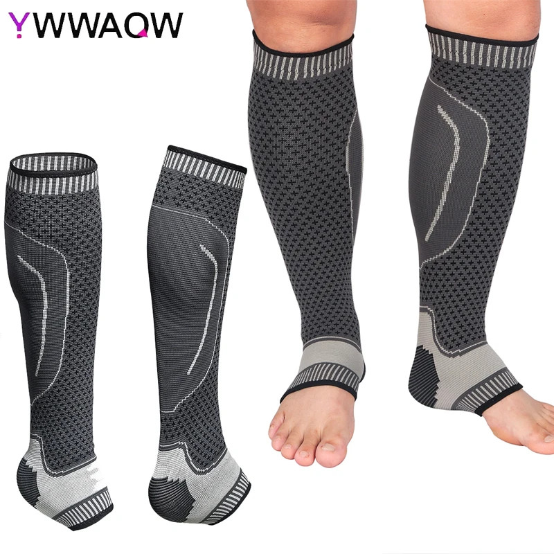 1PC Calf Compression Sleeve -Shin Splint Compression Sleeve Recovery Varicose Ve