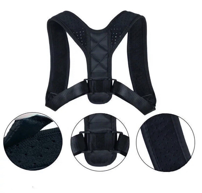 Posture Corrector Adjustable Back Brace Shoulder Support Clavicle Belt Men Women