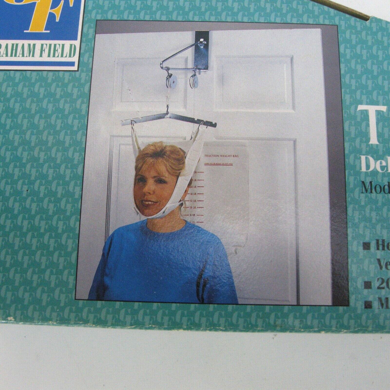 Graham Field Temco Overdoor Home Cervical Neck Traction Set Heavy Duty – NIB