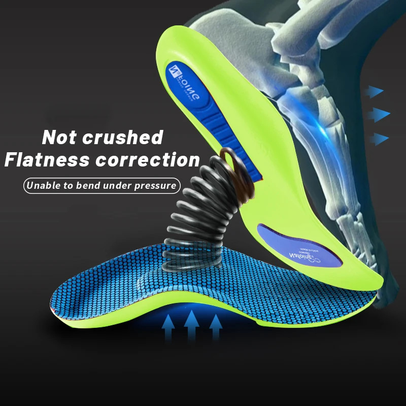 Orthopedic Insoles for Feet Sport Shock-absorbing Insole for Shoes Arch Support