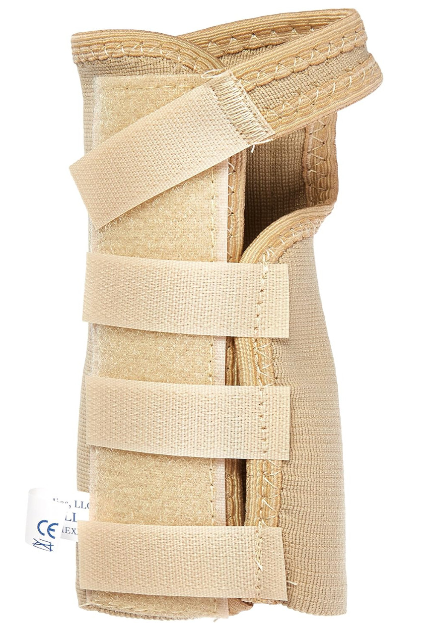 Procare Universal Elastic Wrist Brace, Extra Small, Beige (Left or Right Hand)
