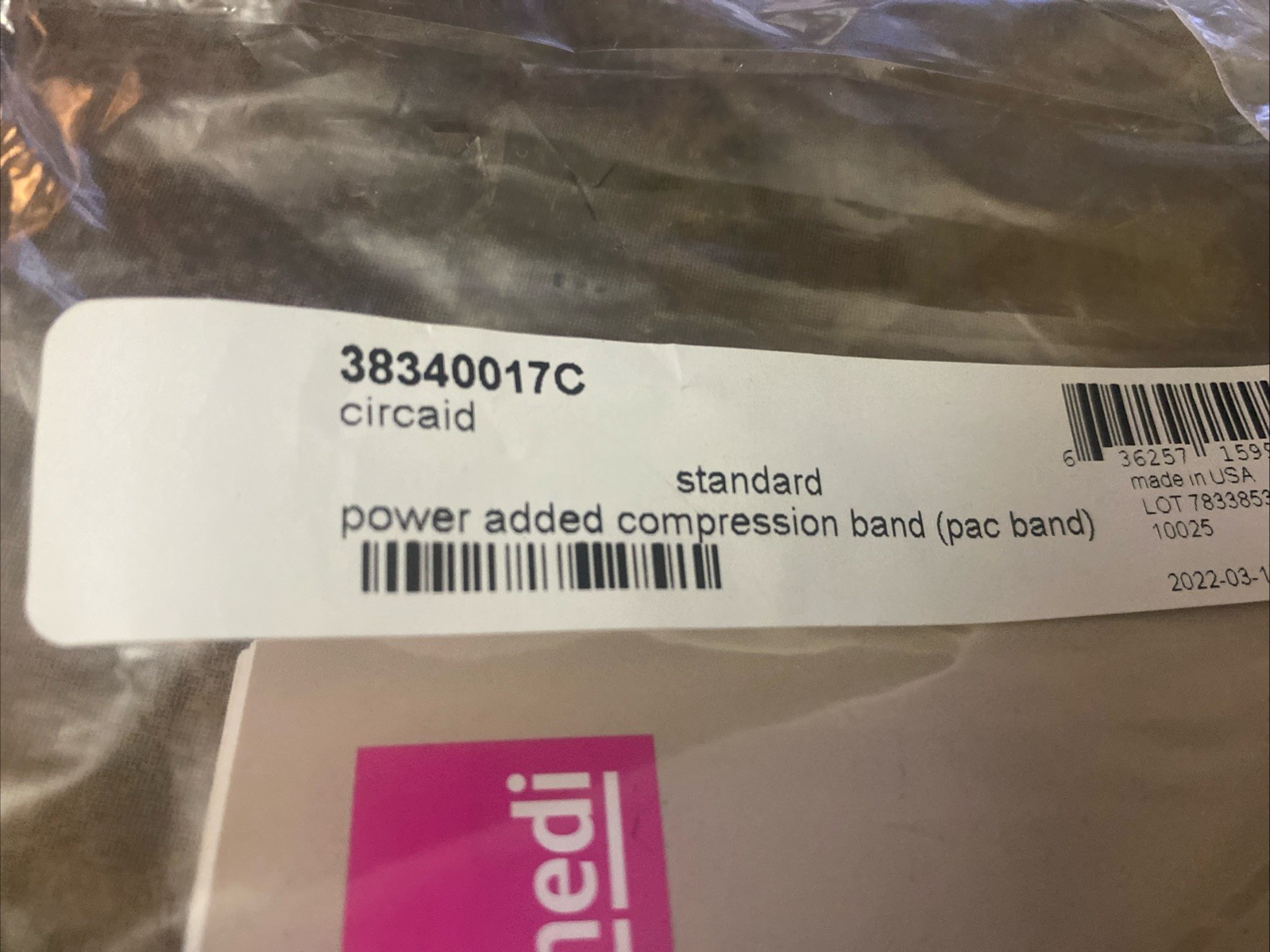 3 Pack – CircAid Comfort Power Added Compression Band – 38340017C – New In Bag
