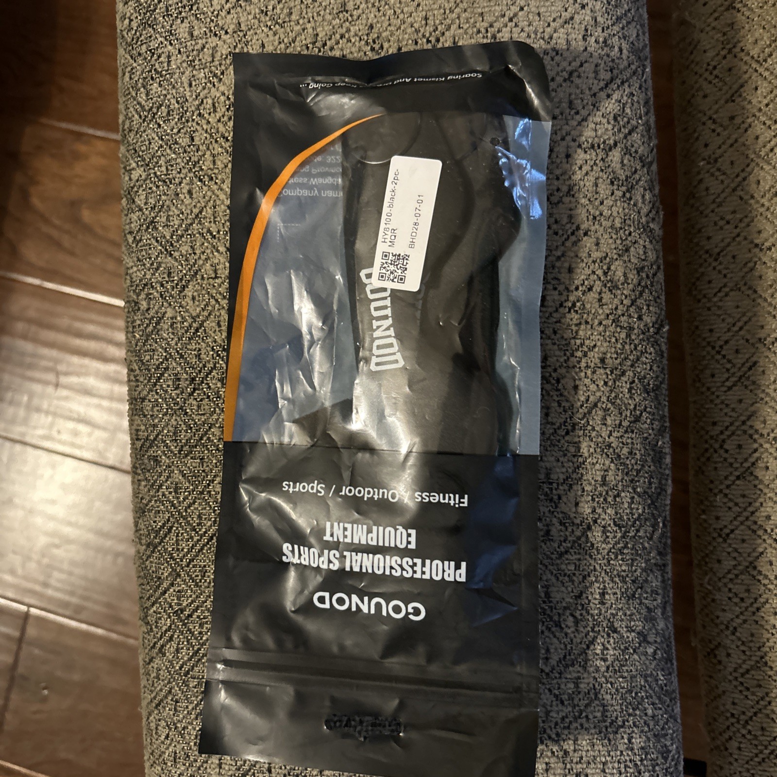 GOUNOD Silicone Patellar Tendon Support 2 Pack for Knee Pain- Black, New