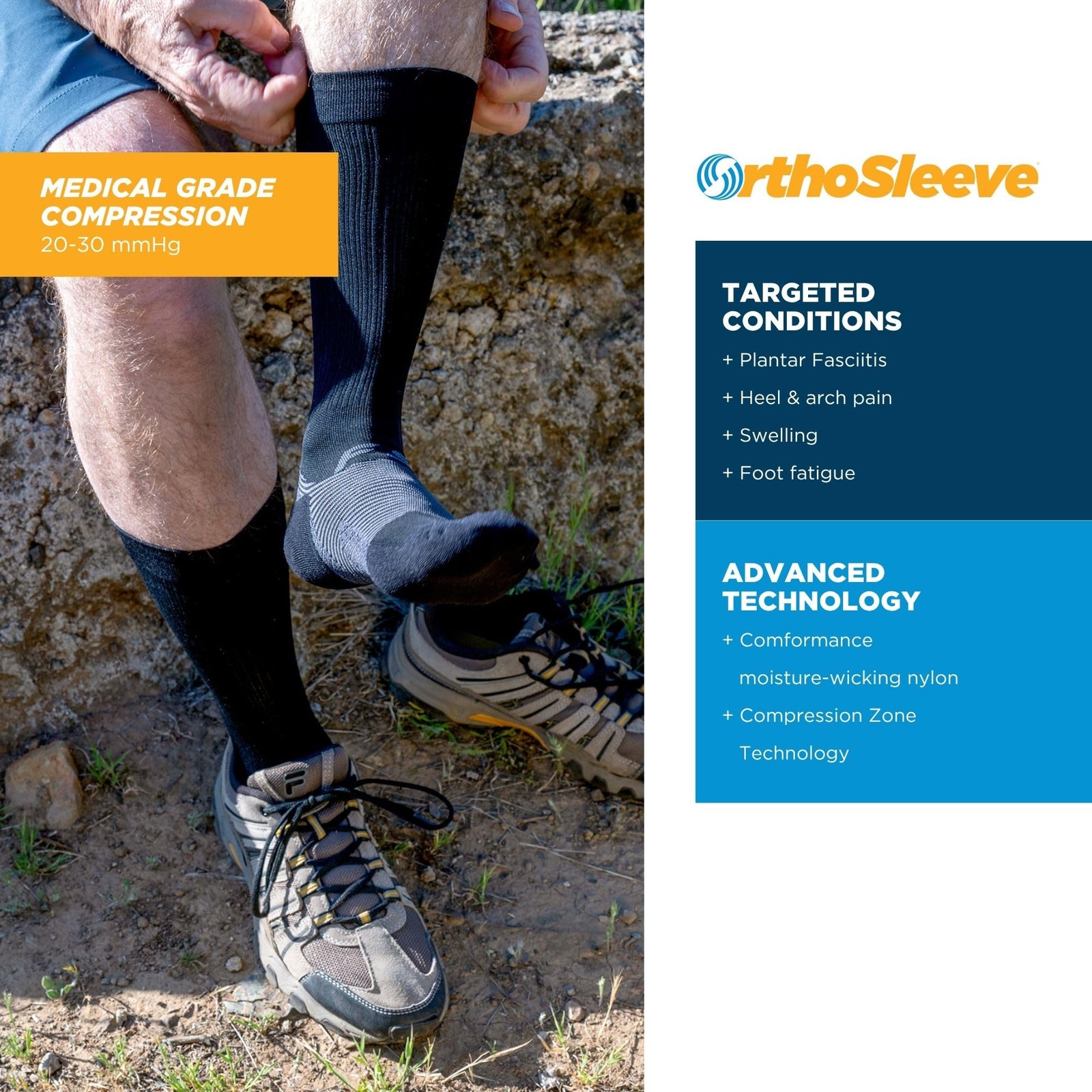 Plantar Fasciitis Orthotic Socks helps with plantar fasciitis, heel and arch …