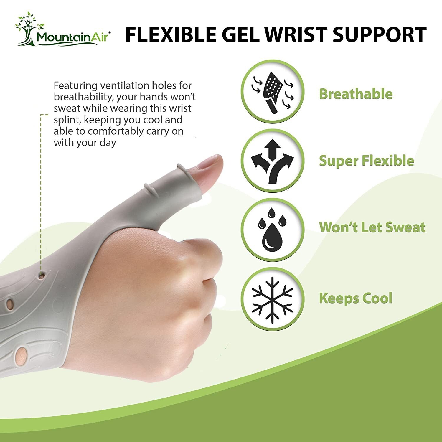 Wrist Brace Support Gloves for Carpal Tunnel & Arthritis -Thumb Splint for Immob