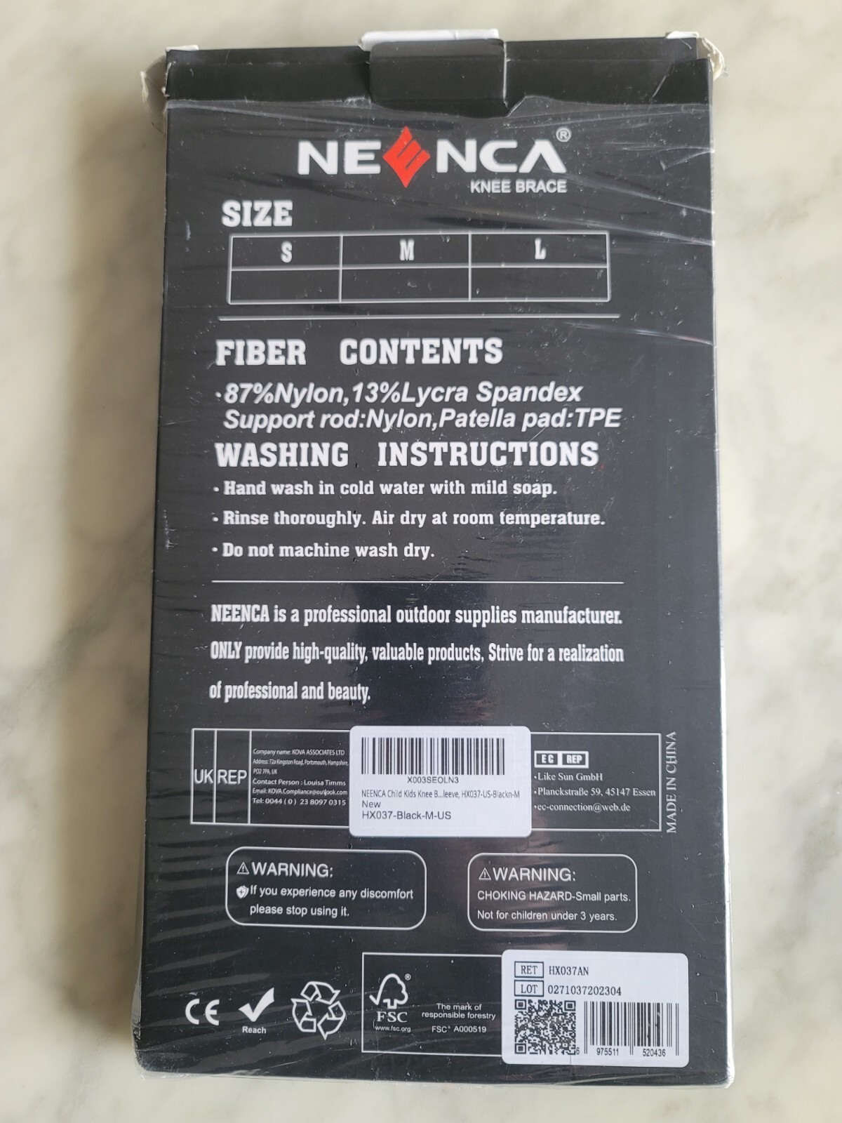 NEENCA Kids Knee Brace Sleeve, Youth Knee Compression Sleeve for Children