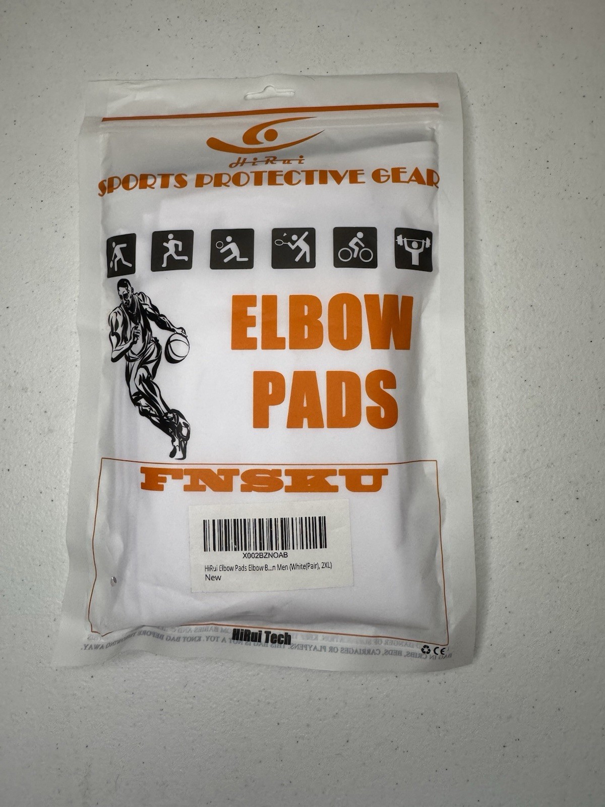 HiRui Elbow Pads Elbow Brace Pack Of 2 Size 2XL New