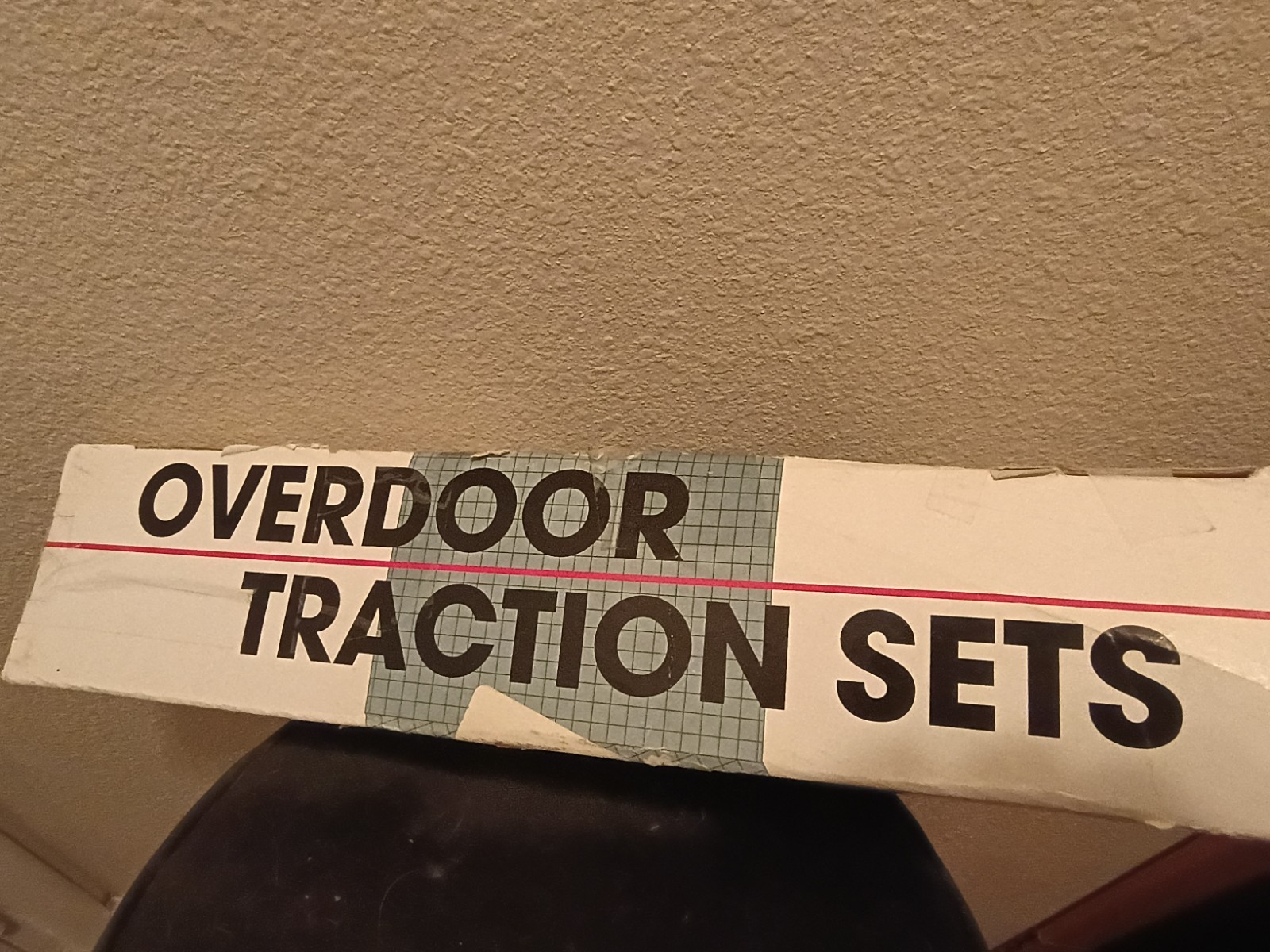 Over The Door Traction Set Neck Spine Cervical New