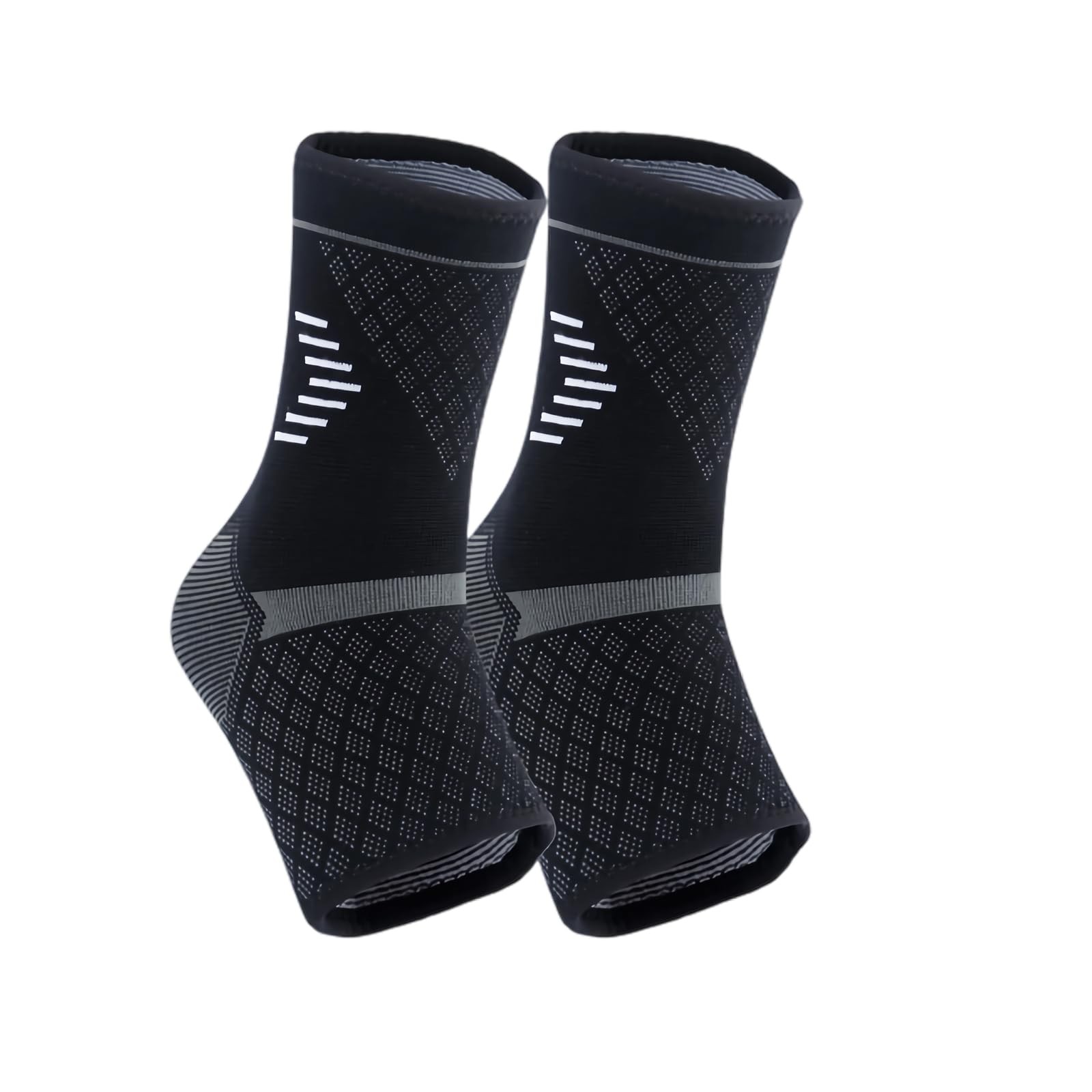 2 Pack Ankle Brace Compression Sleeve Foot Socks for Injury Recovery Joint Pain