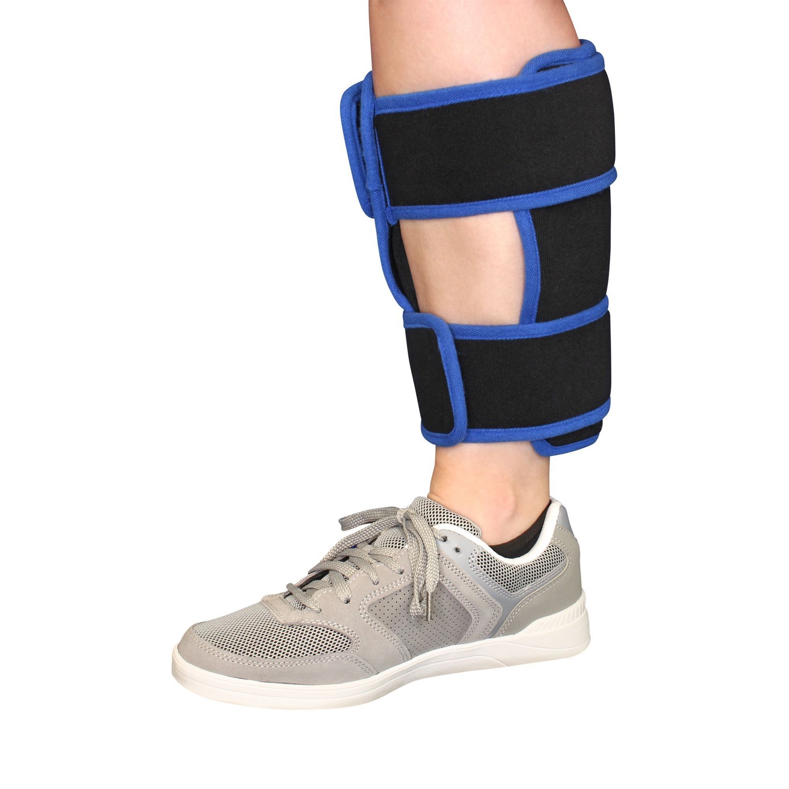 Cryotherapy Air Pump Calf Wrap with Adjustable Compression & Ice Pack for Thigh