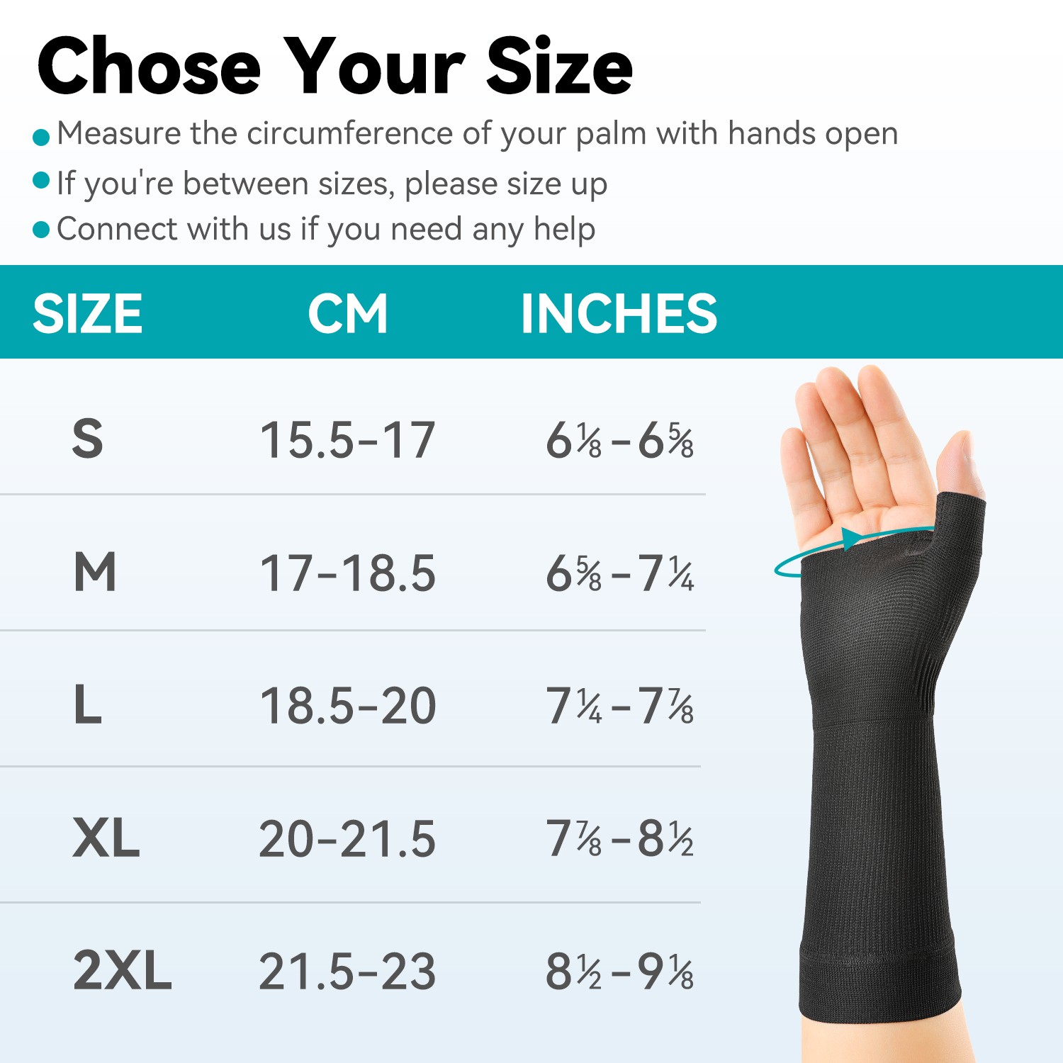 2Pcs Arthritis Compression Gloves Hand Wrist Support Joint Carpal Tunnel Pain