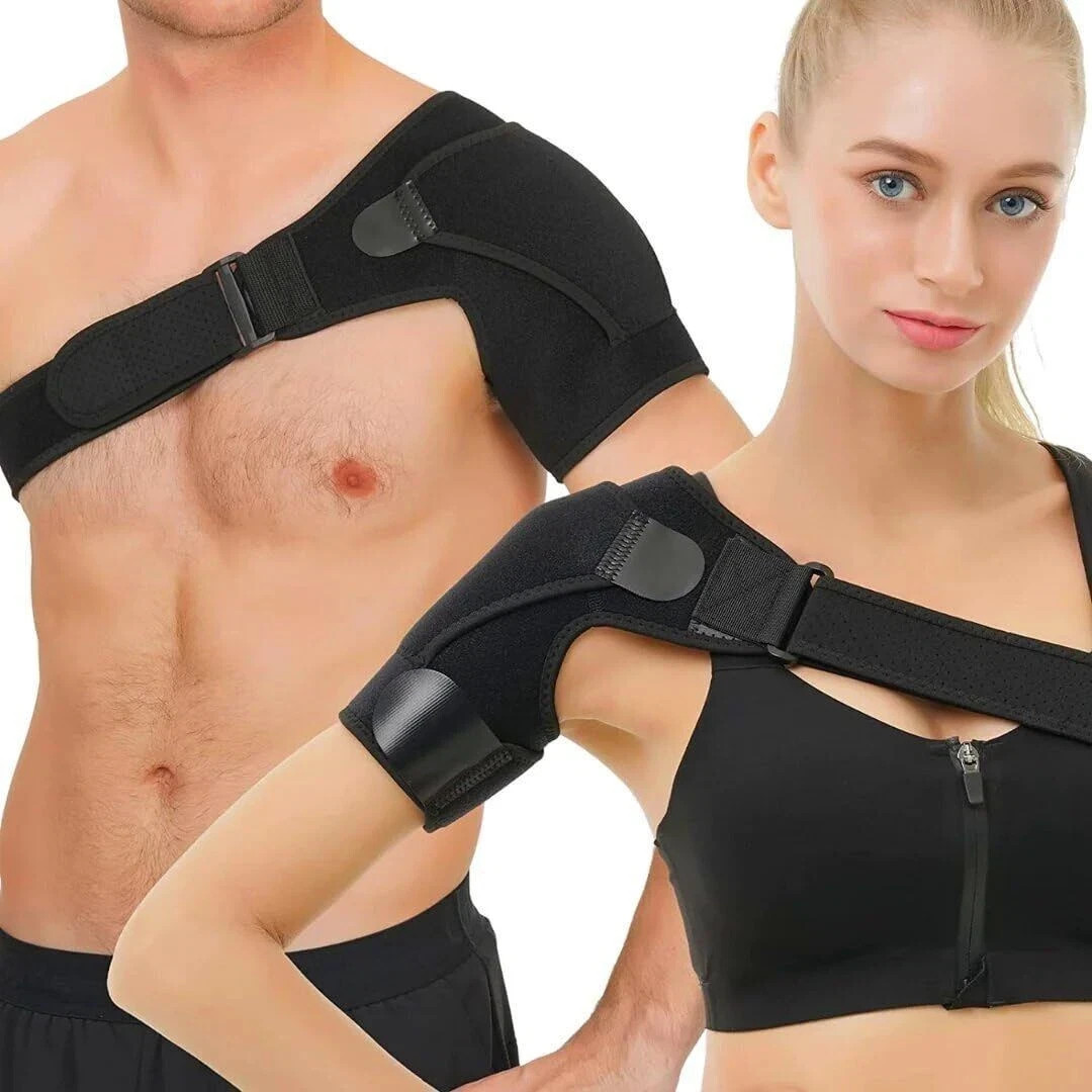 Shoulder Brace Support Compression Sleeve Torn Rotator Cuff Relief Joint AC Pain