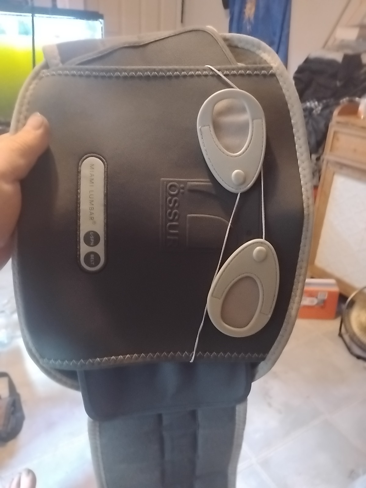 OSSUR MIAMI LSO QUALITY BACK BRACE/SUPPORT SLIGHTLY USED ADJUSTABLE