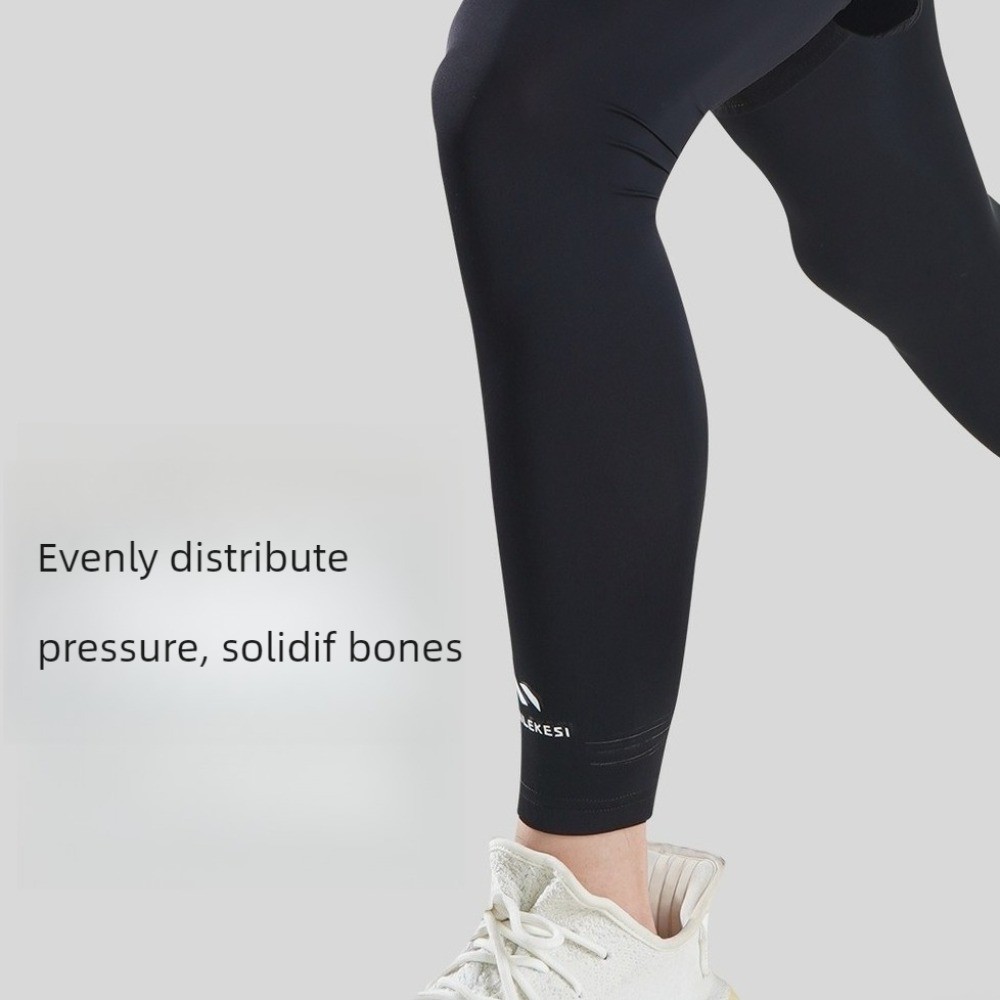 Knit Sweat-Absorbent Leg Sleeve for Gym Running Workout Knee Sleeves for Men