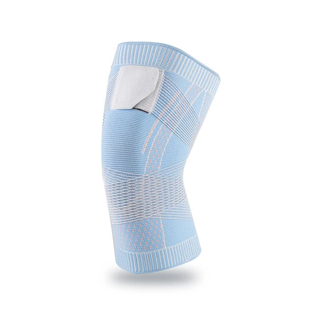 Unisex Sports Knee Support – Elastic, Compression Fit for Basketball, Volleyball