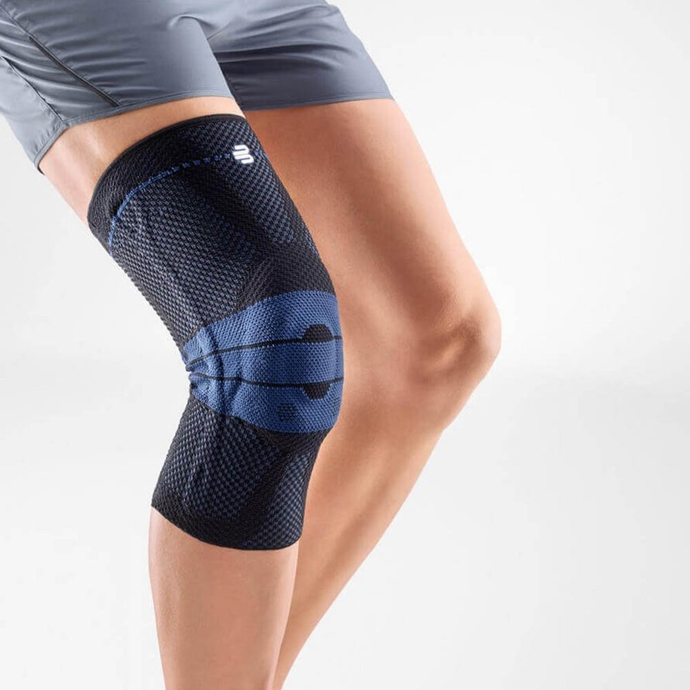 Bauerfeind Genutrain Knee Brace Knee Brace Black Exhaust and Stabilization