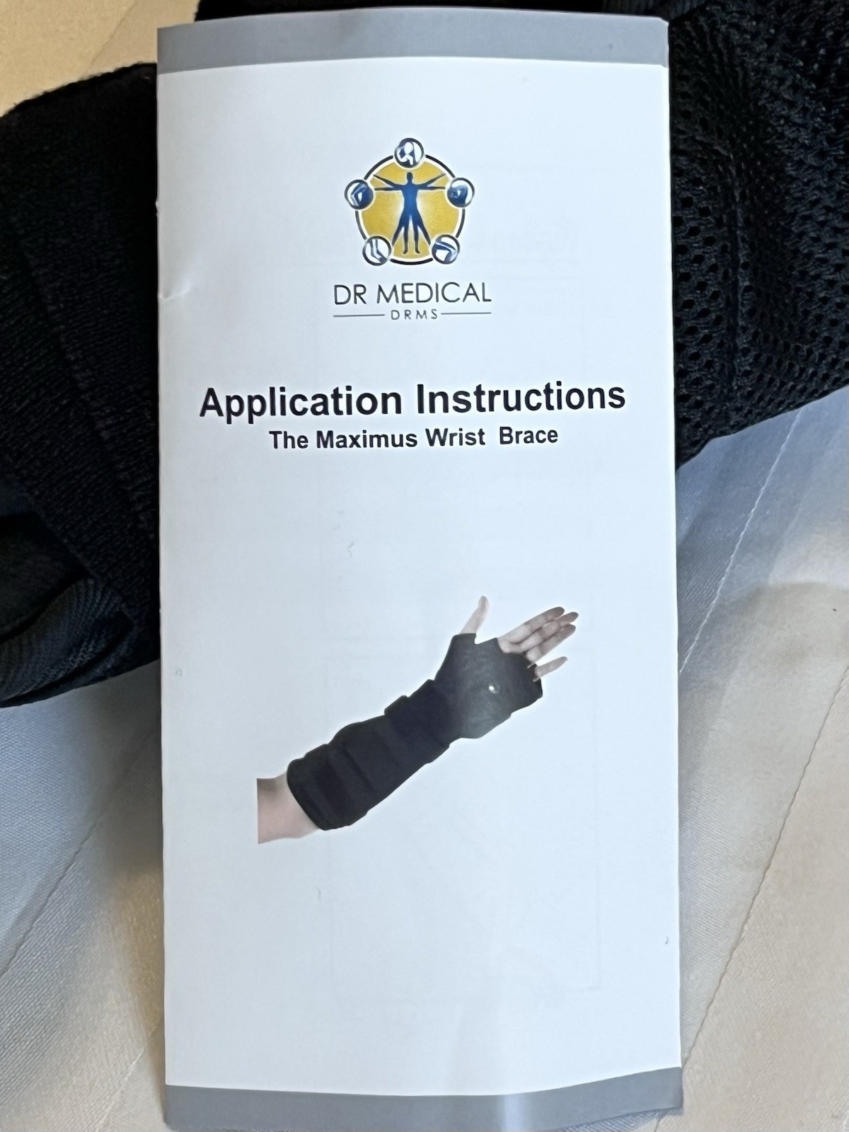 The Maximus Wrist Brace Forearm Splint WB0104-148-03 Size Large Dr Medical DRMS