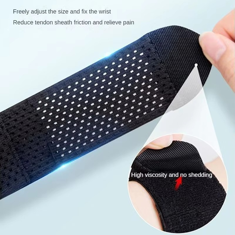 2Pcs Adjustable Sports Wrist Band Brace Wrap Support Strap Carpal Tunnel Bandage