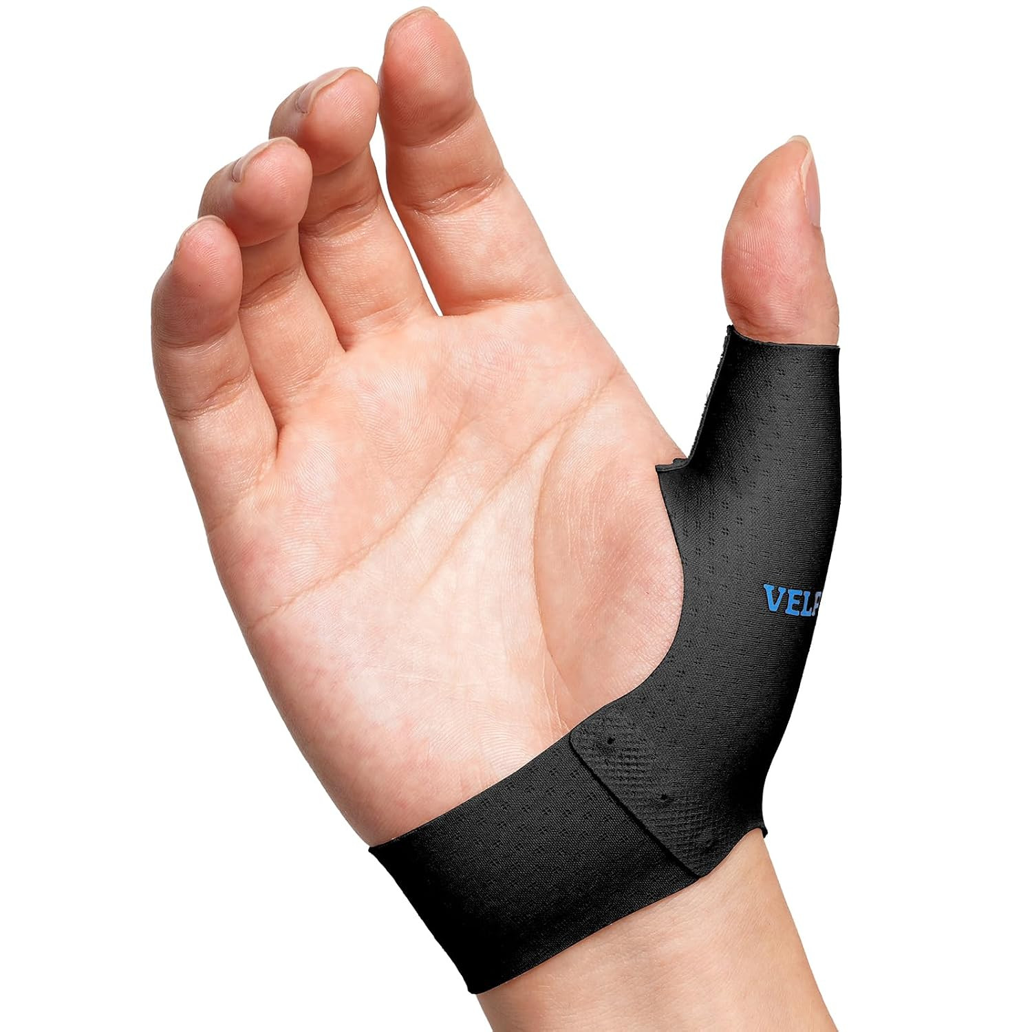 Elastic Thumb Wrist Support Brace (Pack of 2), Splashproof Compression Sleeve…