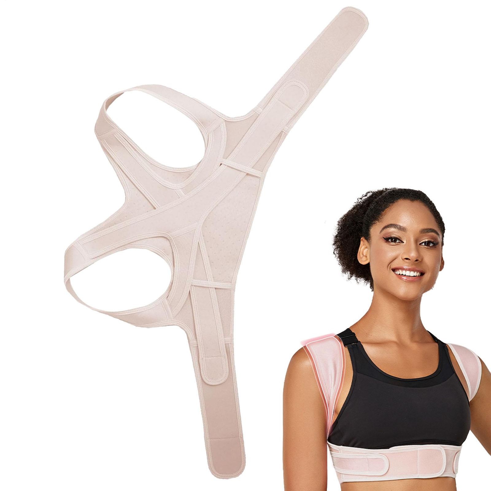 Back Posture Correction Corrector Back Support Shoulder Brace Belt Men Women