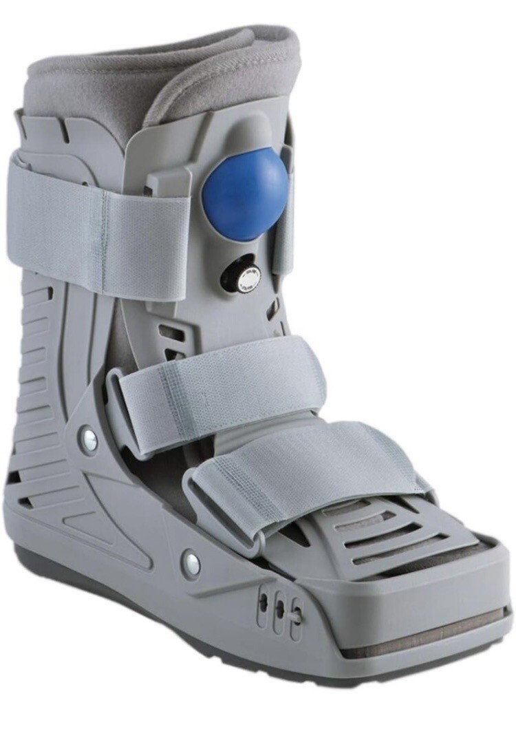 United Ortho 360 Air Walker Ankle Fracture Boot, Medium , Gray Color