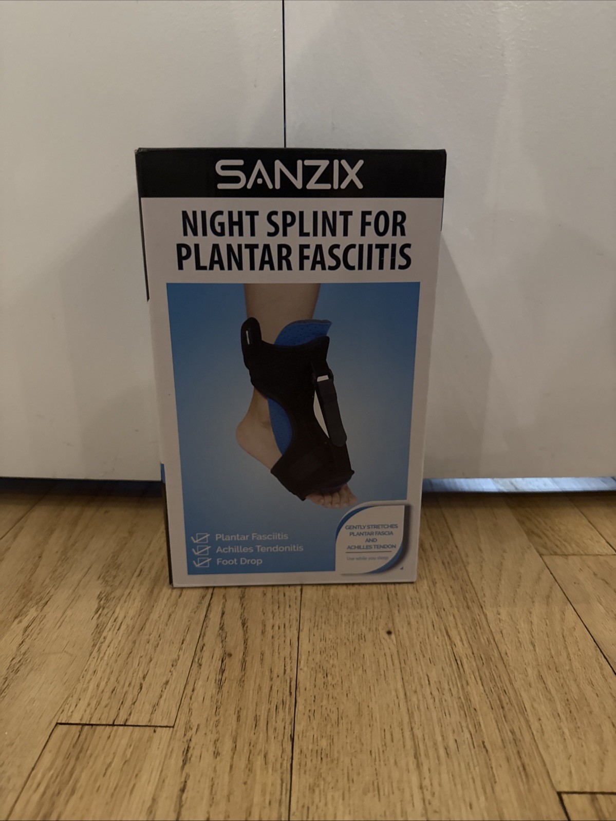 Sanzix plantar fasciitis night splint foot drop Achilles tendinitis