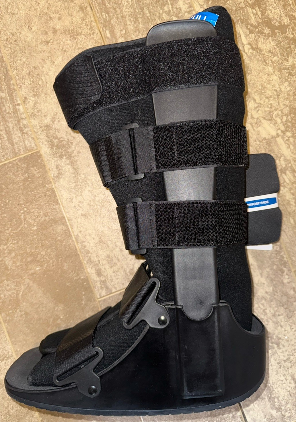 United Ortho USA14105 Air Cam Walker Fracture Boot Large, Black