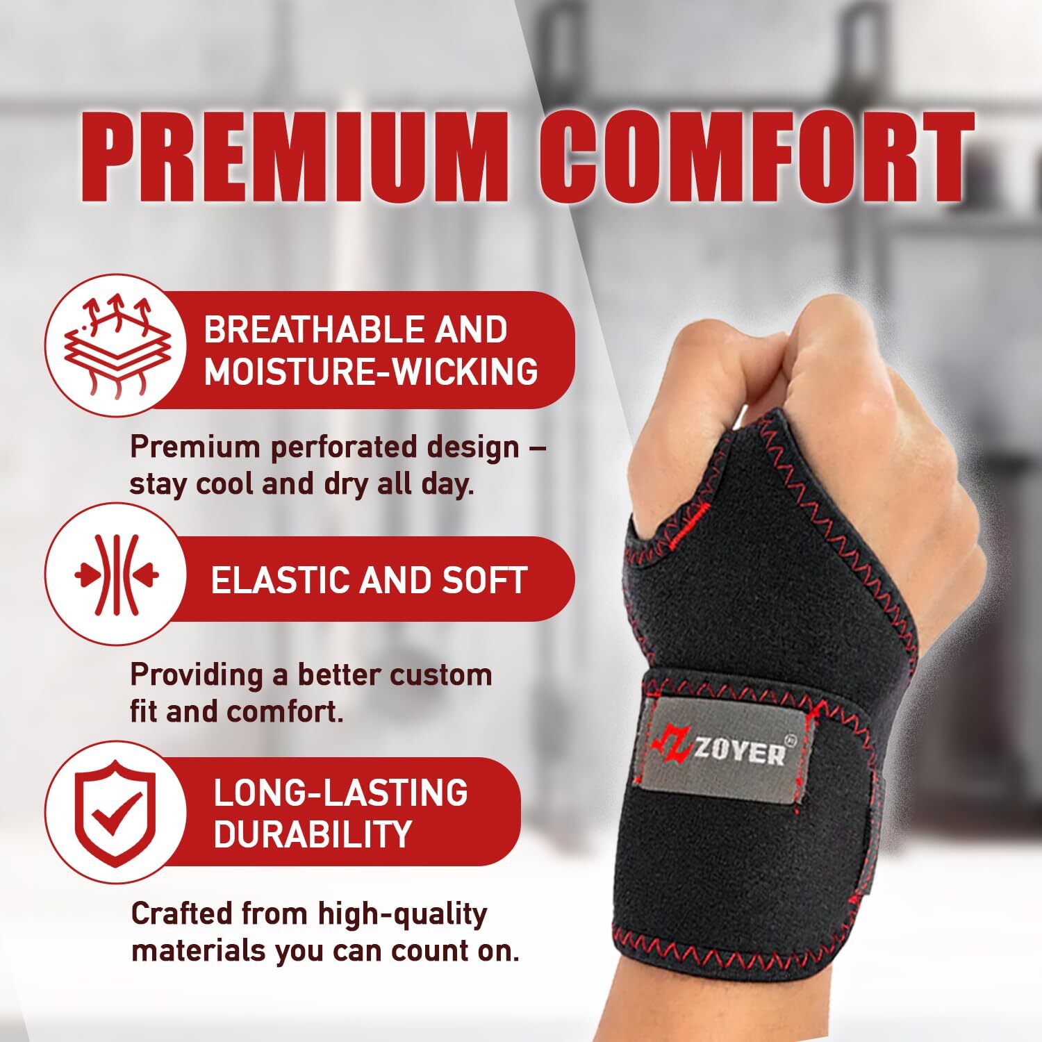 ZOYER Performance – Wrist Wrap – One Size Fits All