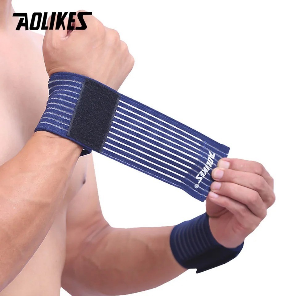 AOLIKES Wrist Brace Cotton Elastic Wristband Gym Support Carpal Tunnel Wrap