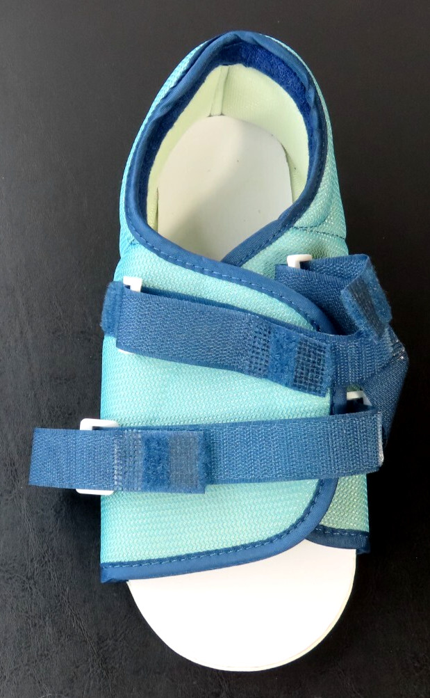 Darco MedSurg Navy Blue Post-Op Shoe Large Hook and Loop