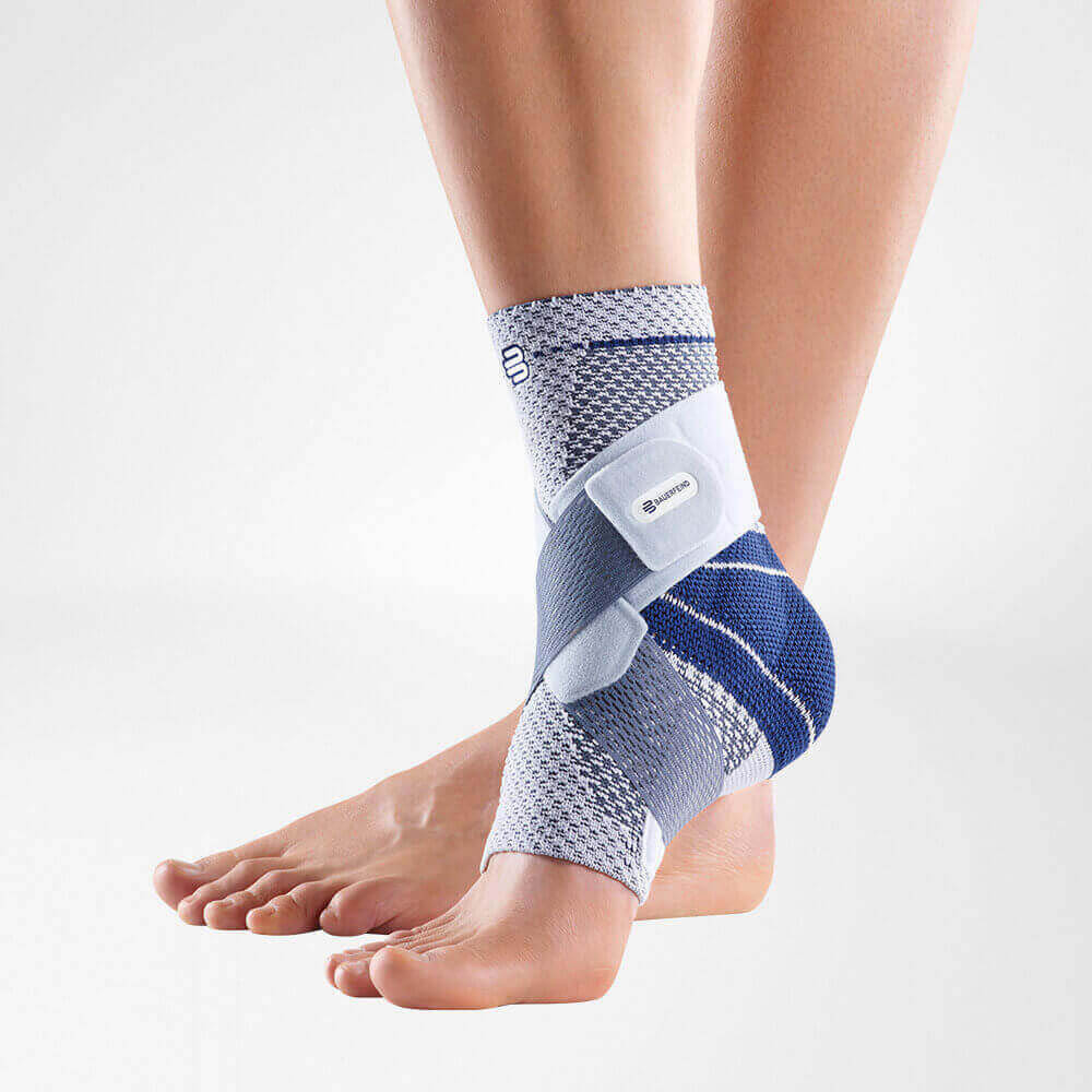 Bauerfeind Malleotrain Plus Right Titanium Stabilizer Compressive Ankle Brace