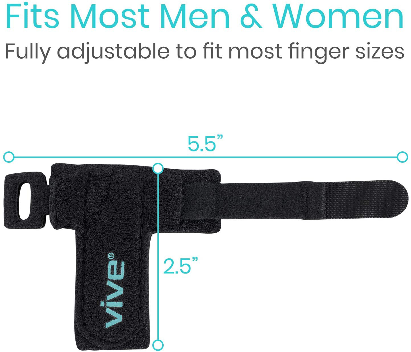 Vive Trigger Finger Splint – Support Brace For Middle, Ring, Index, Thumb