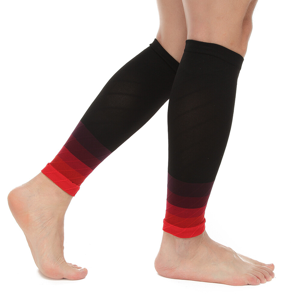 Compression Sleeve Support Leg Calf Brace Socks Sport Gym Pain Relief Men Women