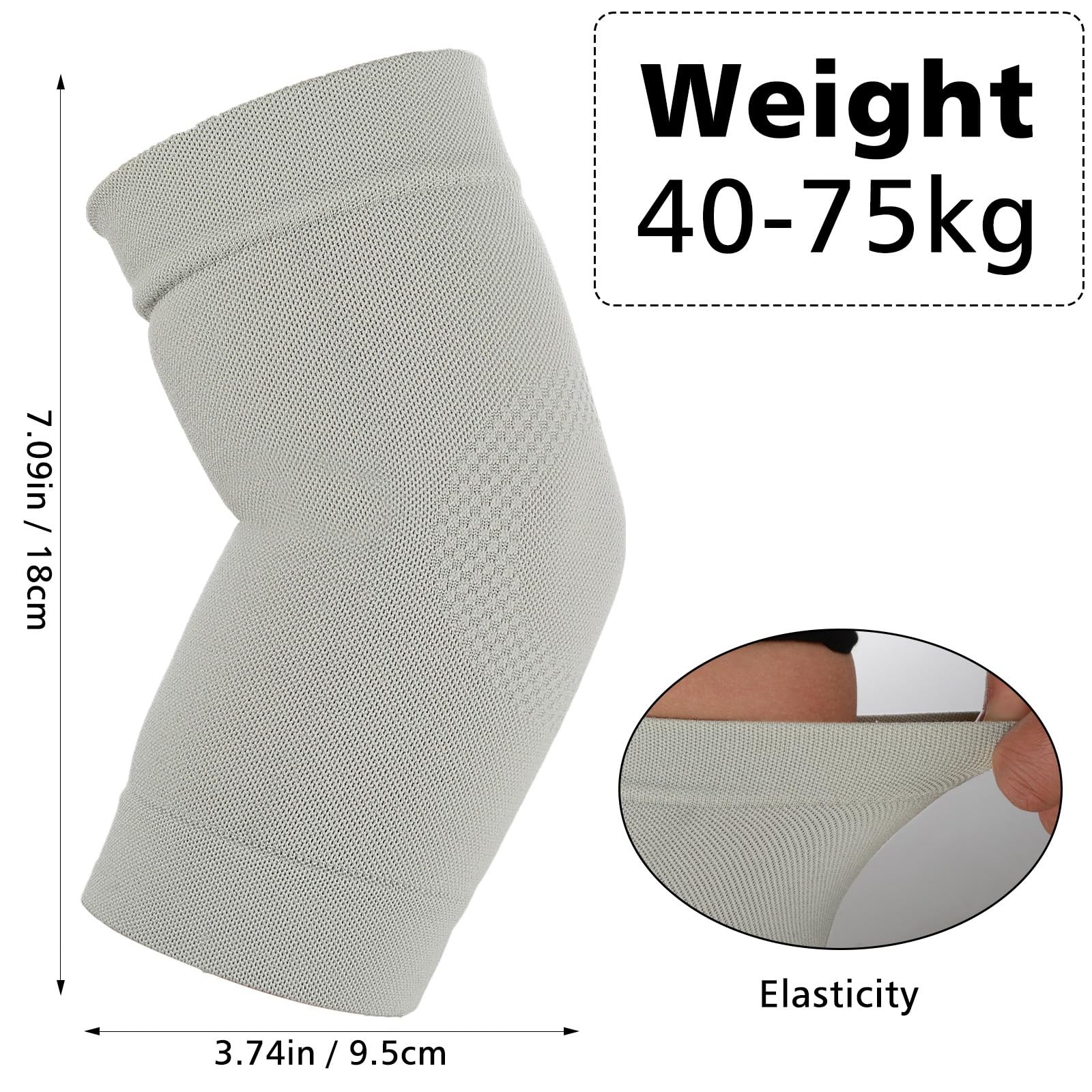 Sibba Elbow Compression Sleeve, 2 Pairs Arm Support Elbow Sleeves, Tennis Elb…