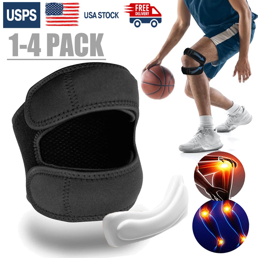 Patellar Tendon Support Strap, Knee Pain Relief Adjustable Neoprene Knee Strap