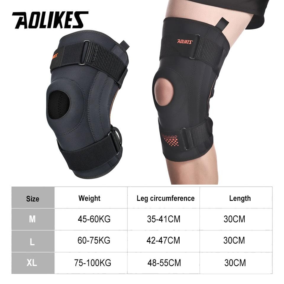 Aolikes 1pcs Knee Brace, Knee Support for Stability, Meniscus Injuries, Minor Li