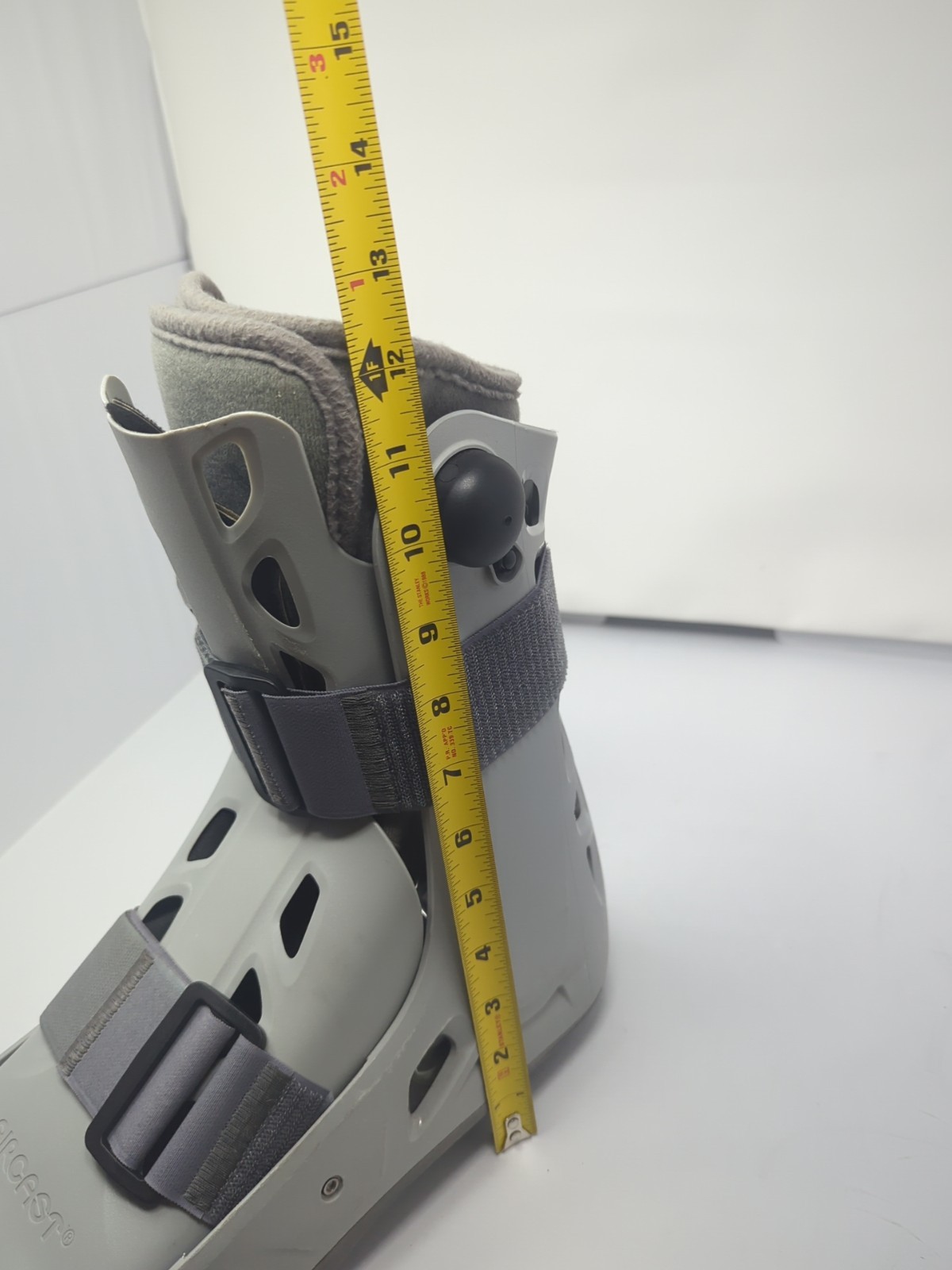 Aircast AirSelect Short Walking Boot Large Walker Brace Foot Fracture Ankle Gray