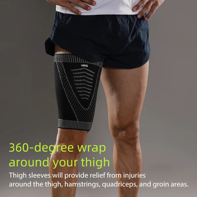 1 Piece Elastic Non-slip Breathable Thigh Support Sleeve