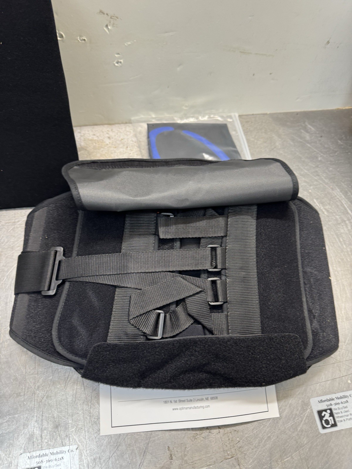 Optima Manufacturing Prime Series Therapy Back Brace/ Suport w/ Carrying Bag XL