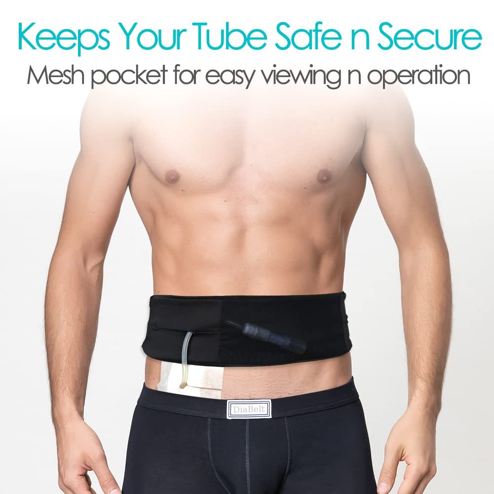 Breathable Peritoneal Dialysis Belt with Mesh Pouch PD Catheter Transfer Set …
