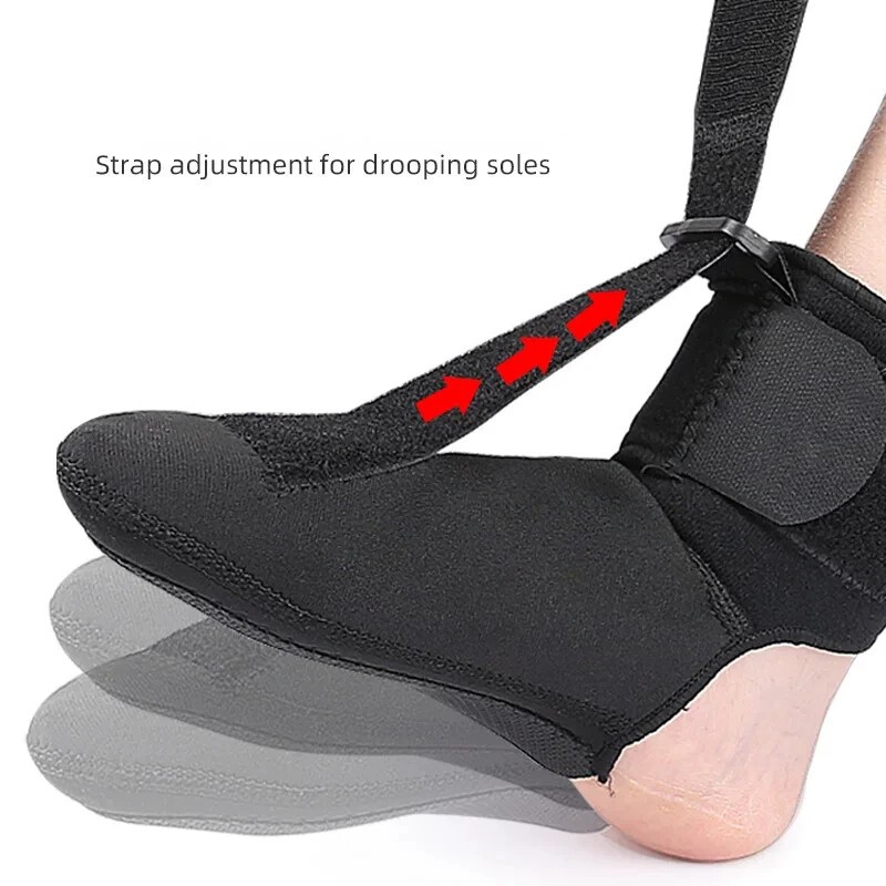 Plantar Fasciitis Night Splint Adjustable Foot Drop Orthopedic Brace Support
