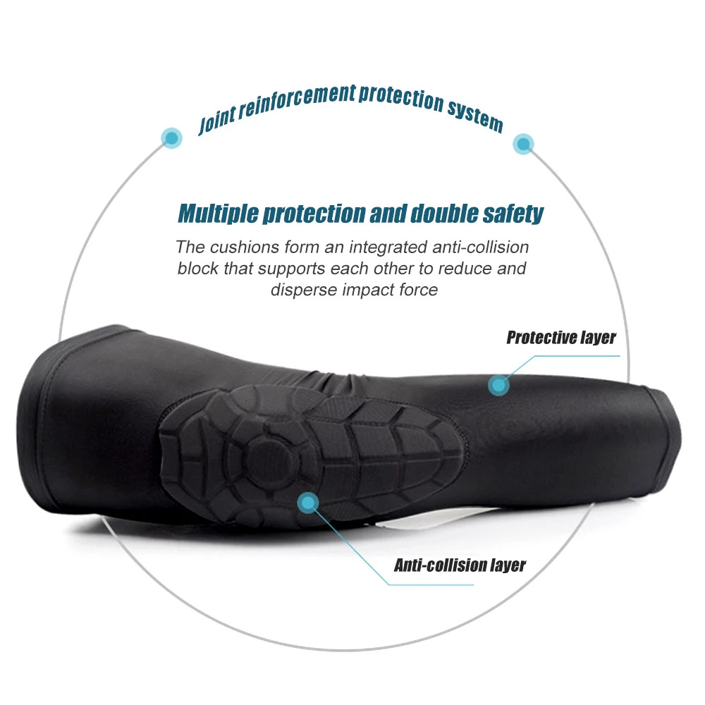 3-12 Years Kids Children Anti-Collision Knee Pads Basketball Knee Sleeves Footba
