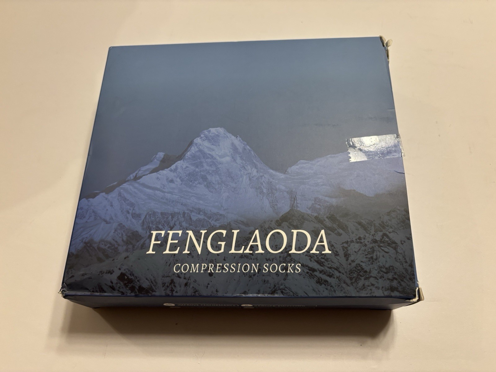 Fenglaoda Compression Socks L/XL 8 Pack 20-30 mmHg Knee High Support New Box